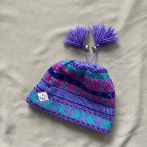 100% Wool Merkley Vintage Handmade Ski Hat